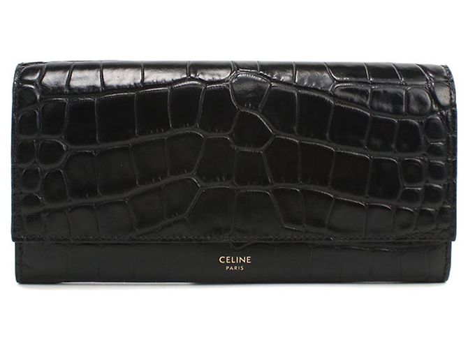 Céline Celine Bi-fold Long Wallet