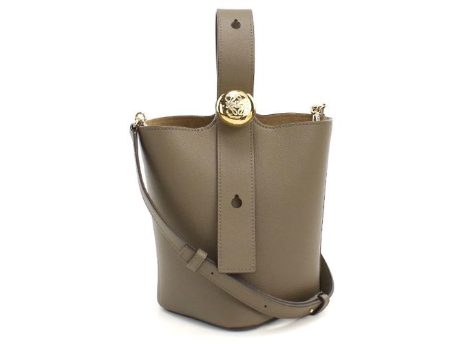 Mini Bolsa Bucket LOEWE em Gray