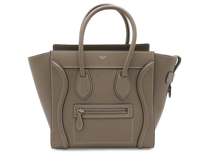 Céline Saco Tote Celine Luggage Micro Shopper
