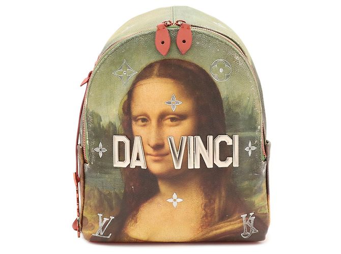 Louis Vuitton Masters Collection Mona Lisa Da Vinci Backpack
