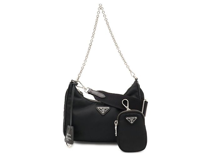 Borsa a spalla Prada Re-Nylon Triangle