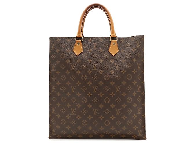 Louis Vuitton Monogram Sac Plat Tote Bag