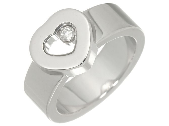 Chopard Happy Diamonds Heart Ring aus 18K Weißgold