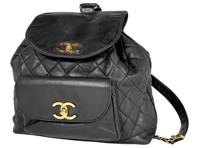 Chanel Matelassé Leder-Rucksack