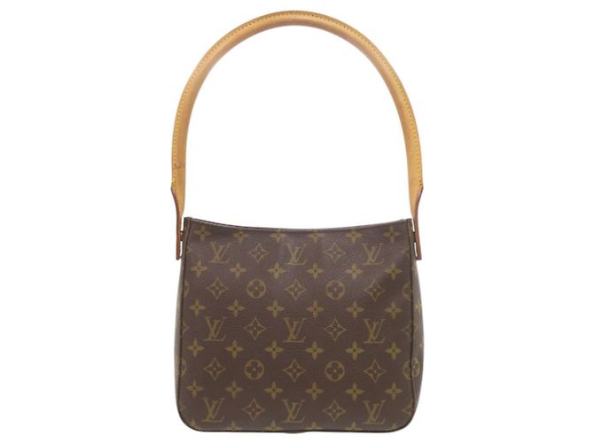 Bolsa de Ombro Louis Vuitton Looping MM Monogram