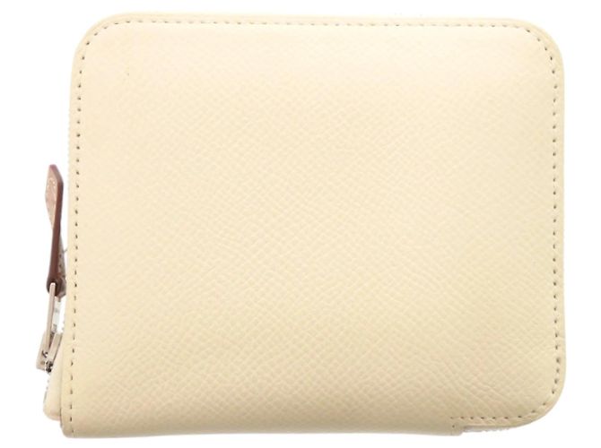 Hermès Monedero Hermes Azap Compact en White