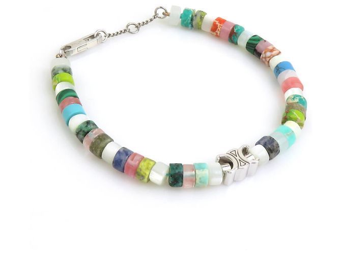 Céline Celine Multicolor Charm Bracelet