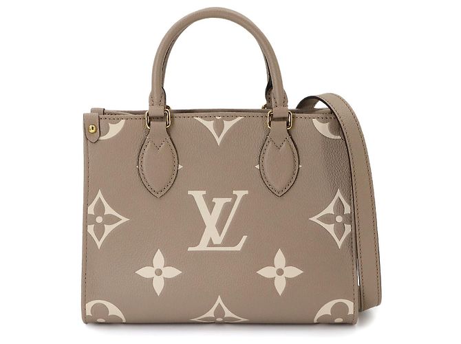 Sac à main cabas Louis Vuitton Onthego PM Bicolor