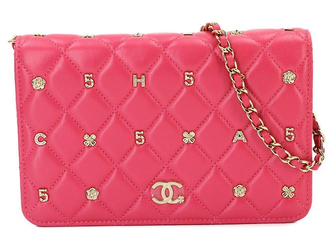 Cartera con cadena Chanel Matelassé en Rosa