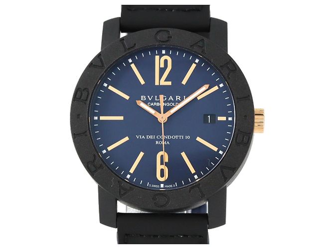 Bulgari Relógio Automático Bvlgari Carbon Gold