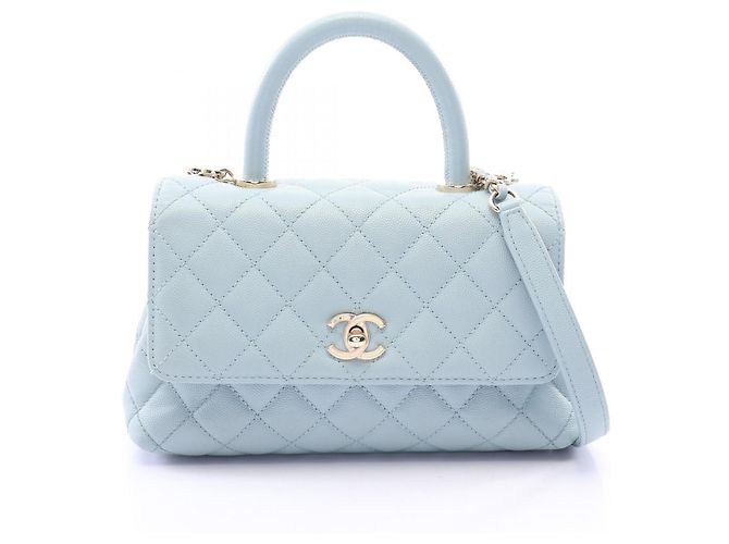Chanel Coco Handle Flap Matelassé Handtasche