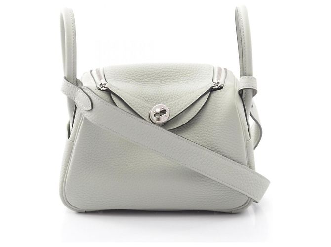 Hermès Bolsa de ombro Hermes Lindy Mini Grisneve