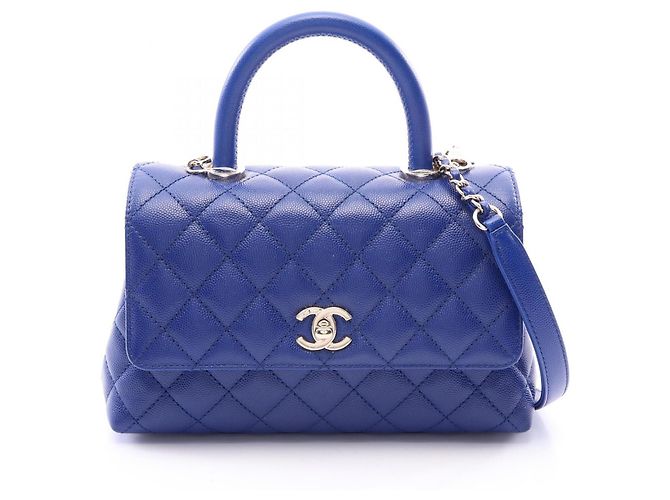Chanel Coco Handle Flap Matelassé Handtasche