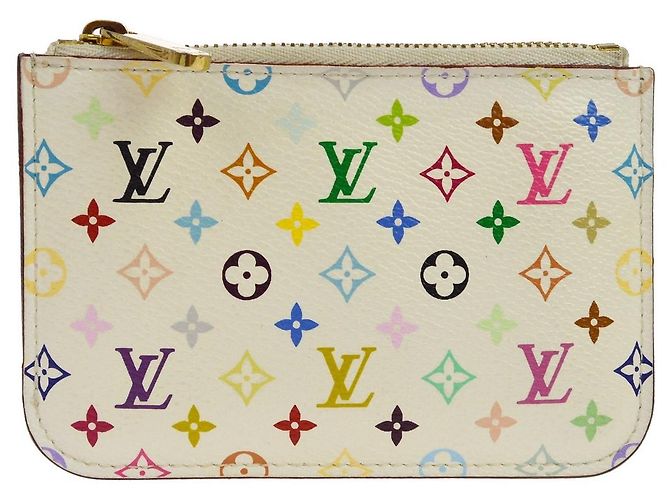 Louis Vuitton Pochette clés NM Monogram Multicolor Canvas NM