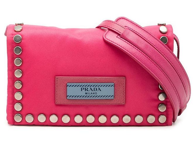 Bolso bandolera Prada Studs
