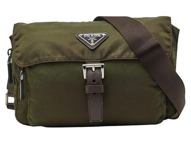 Bolso bandolera Prada Triangle Logo