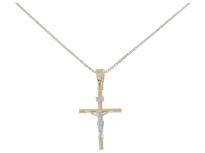Autre Marque Collar de Cruz Au750