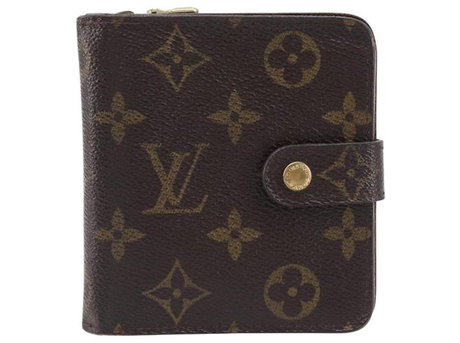 Louis Vuitton Compact Zippe Monogram Canvas