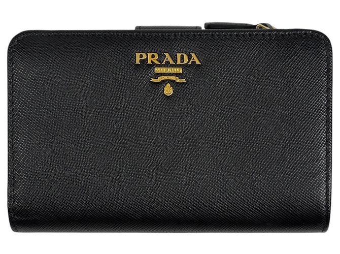 Prada Bi-fold Wallet in Saffiano Leather