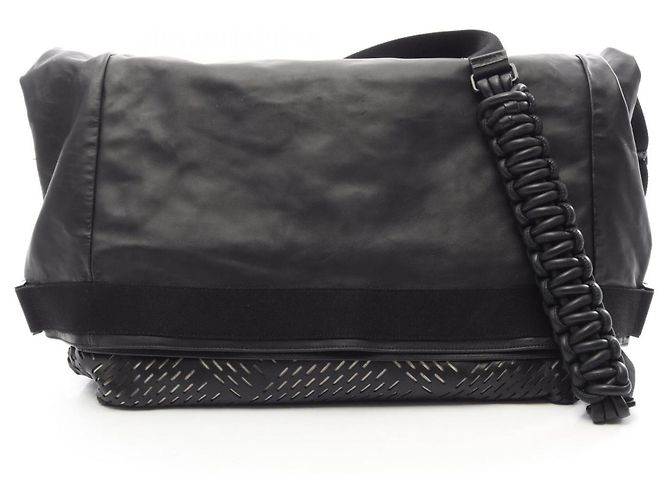 Sac messager perforé Bottega Veneta