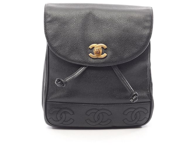 Chanel Triple Coco Backpack/Handbag