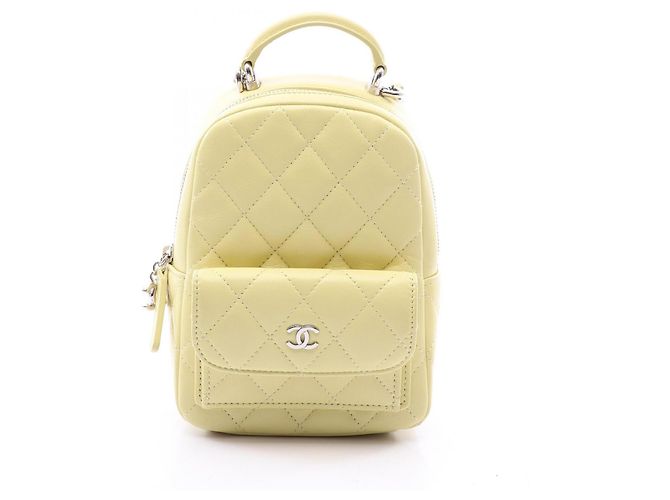 Chanel Matelassé Lambskin Backpack