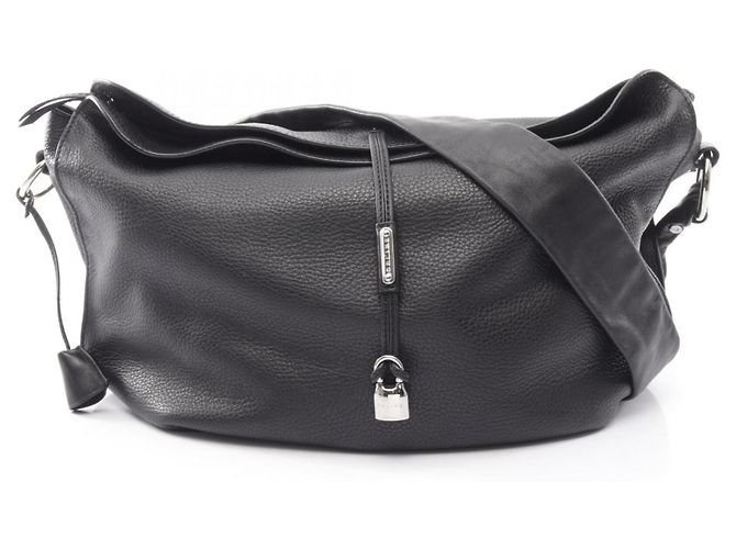 Céline Borsa a tracolla Celine Bittersweet in pelle nera