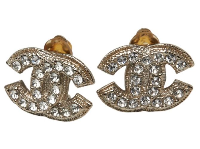 Pendientes de clip Chanel Coco Mark