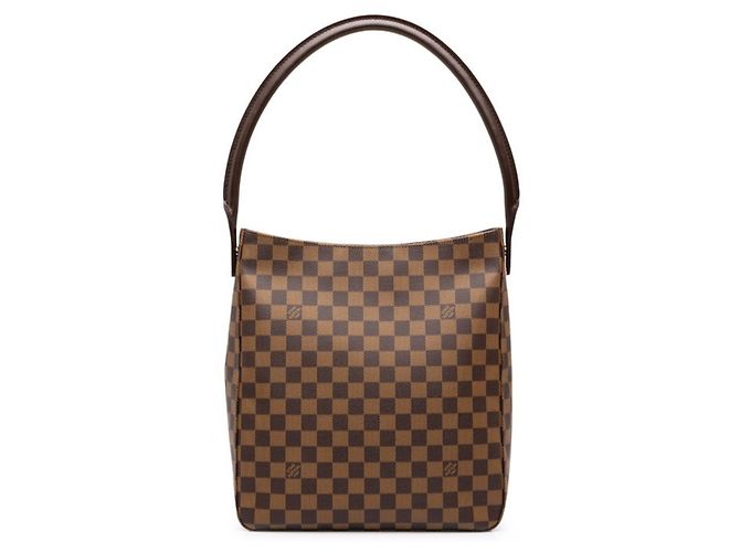 Bolsa de Ombro Louis Vuitton Damier Looping GM