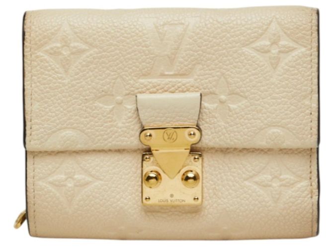Louis Vuitton Monogram Empreinte Tri-fold Geldbörse