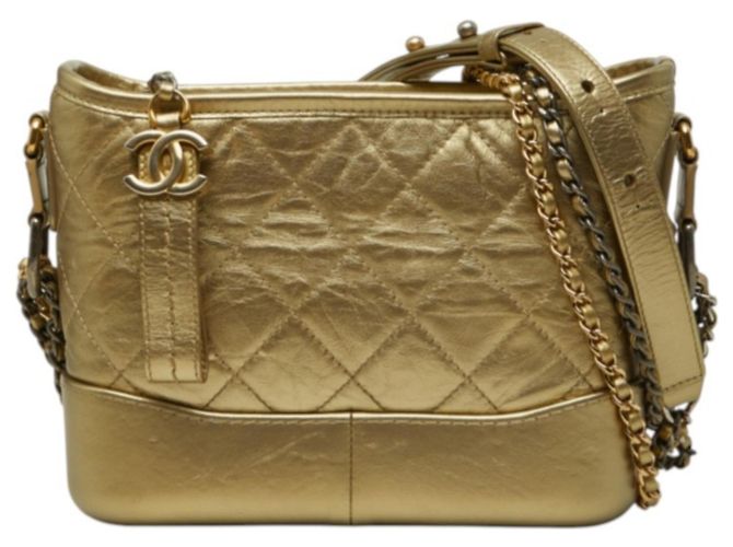Borsa a tracolla con catena Chanel Coco Mark Gabrielle