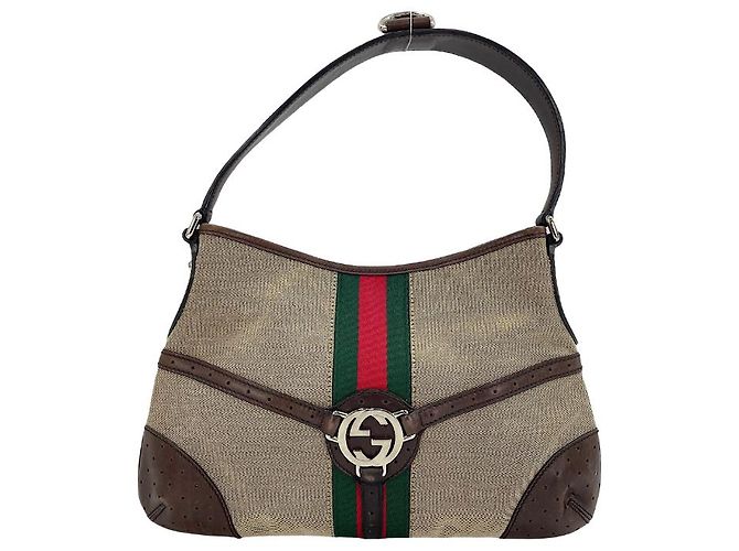 Gucci Reins Web Canvas Medium