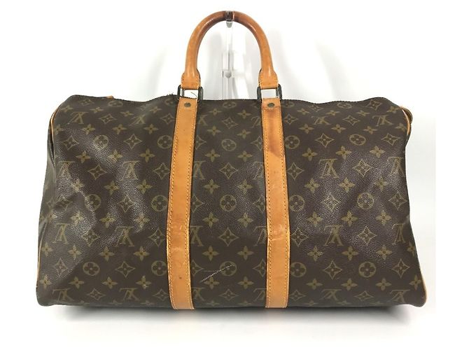 Mala Louis Vuitton Monogram Keepall 45