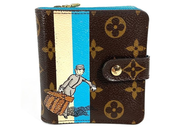 Louis Vuitton Monogram Groom Bi-Fold Wallet