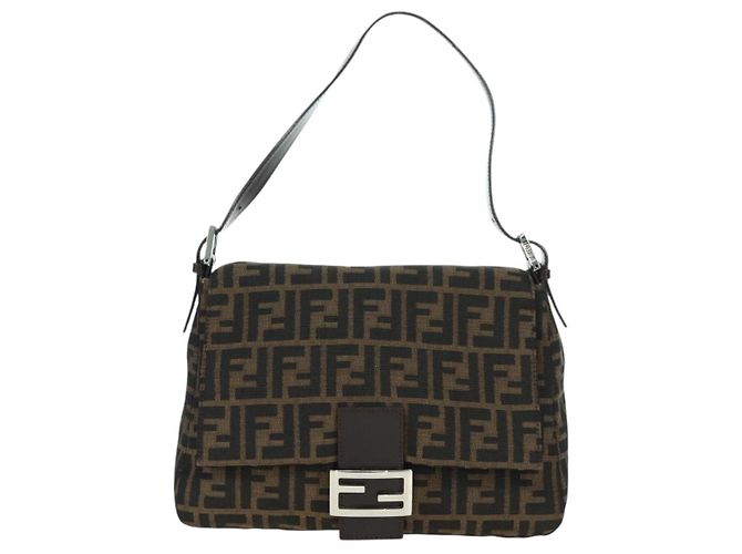 Fendi Mama Forever Zucca Canvas Mini