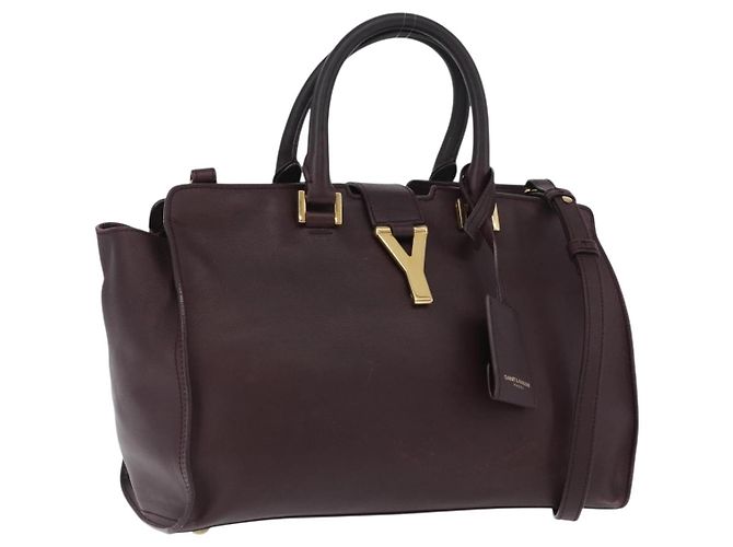 Autre Marque Saint Laurent Classic Y Cabas Leather Large