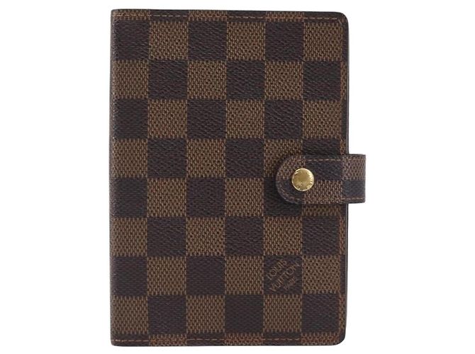 Capa de Agenda com Argolas Louis Vuitton Damier PM