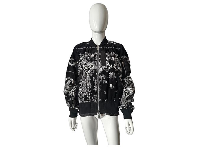 Giacca Bomber Sacai Paisley
