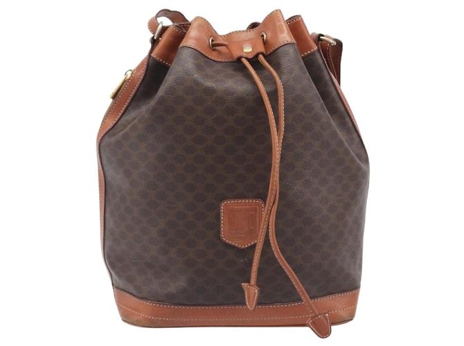 Céline Celine Macadam Shoulder Leather Medium