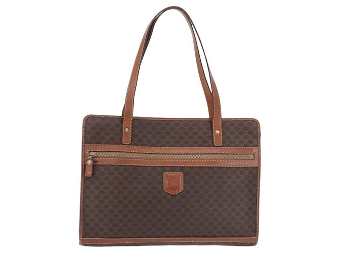 Céline Celine Macadam Macadam con cuero Medium