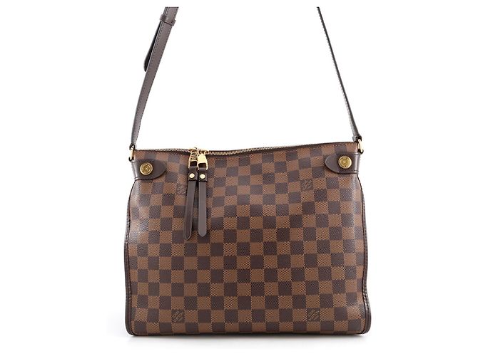 Borsa a tracolla Louis Vuitton Damier Ebene Duomo