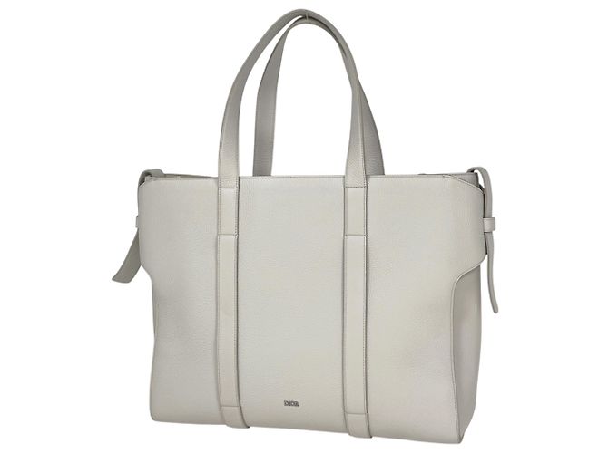 Saco Tote Christian Dior Cinza Claro