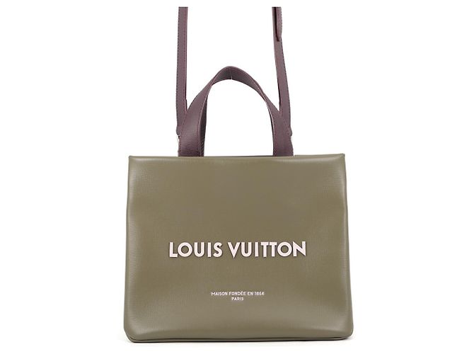 Sac cabas Louis Vuitton en cuir de vachette
