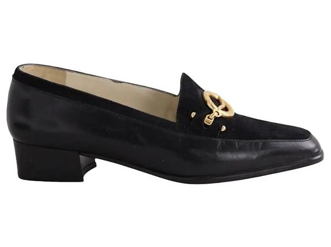 Mocassins Balmain en daim noir