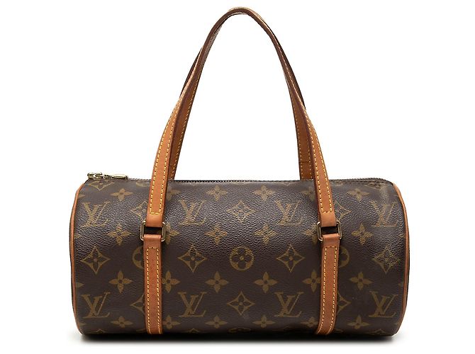 Sac à main Louis Vuitton Monogram Papillon 28 Marron