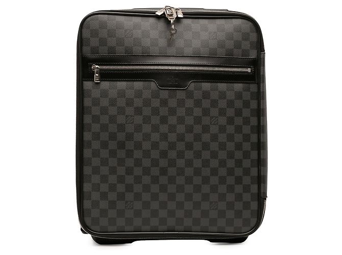 Borsa da viaggio Louis Vuitton Damier Graphite Pegase 45 Nera