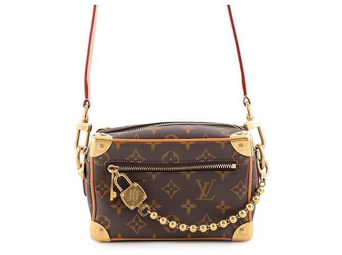Sac à épaule Louis Vuitton Monogram Mini Soft Trunk