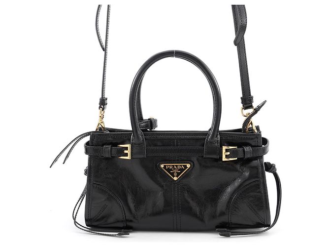 Sac à main mini en cuir Prada Bonnie