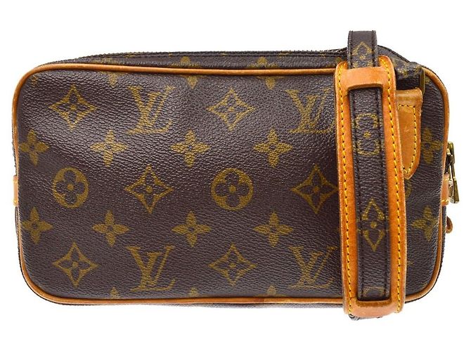 Louis Vuitton Pochette Marly Bandouliere Monogram Canvas Medium