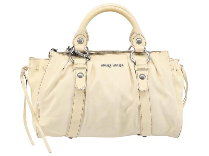 Miu Miu Vitello Lux Leather